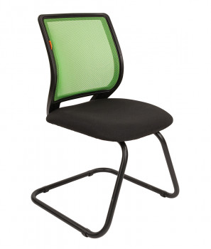 Кресло посетителя CHAIRMAN 699 V Сетчатый акрил TW (св-зеленый)