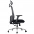 Кресло руководителя CHAIRMAN 581  Сетчатый акрил TW-01 черный / Ткань стандарт 26-28 черный