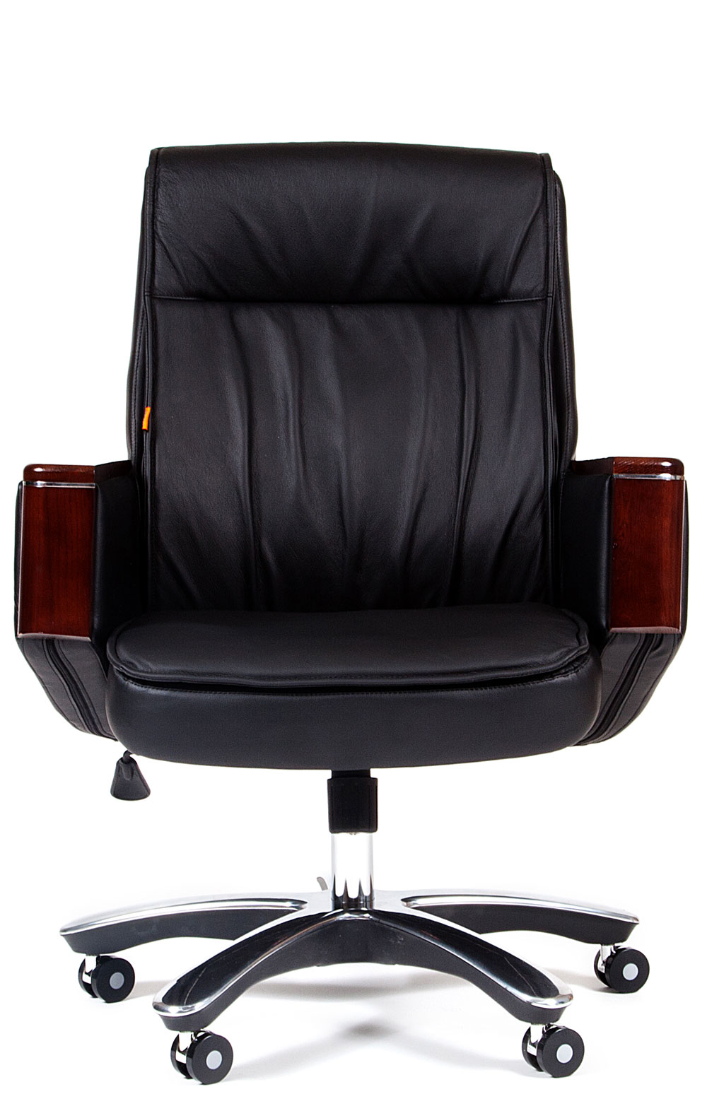 кресло chairman ch 418 кожа черная