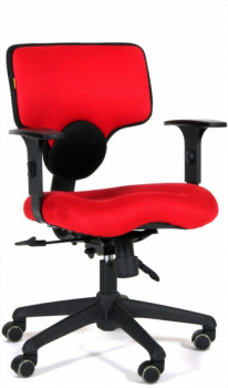 Кресло офисное CHAIRMAN 695 Ткань TW TW-21 Черная