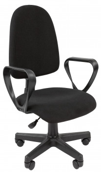 Кресло офисное Стандарт ПРЕСТИЖ Ткань С-2 серый