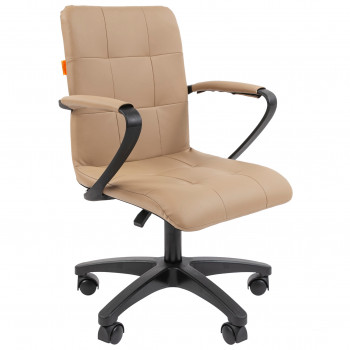 Кресло офисное CHAIRMAN 030 Экокожа Бежевый