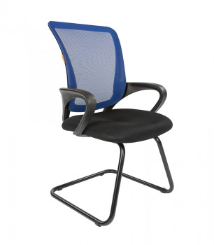 Кресло посетителя CHAIRMAN 969 V Ткань TW-05 Синий