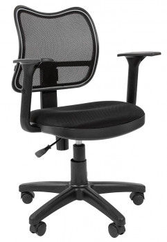 Кресло офисное CHAIRMAN 450 Комбинация цветов Акрил (спинка)/ткань (сидение) Черная TW-11