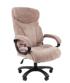Кресло руководителя CHAIRMAN HOME 401 Ткань велюр темно-бежевый