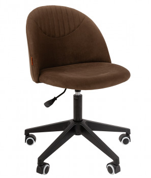 Кресло офисное CHAIRMAN HOME 119 ткань велюр Т-14 коричневый