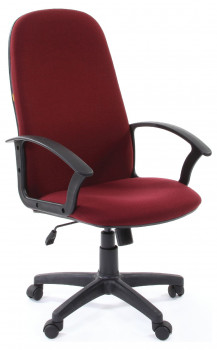 Кресло руководителя CHAIRMAN 289 NEW Ткань ST стандарт 10-361 бордовый