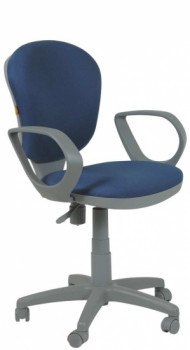 Кресло офисное CHAIRMAN 690 Ткань ST-15 15-03 Темно-синяя