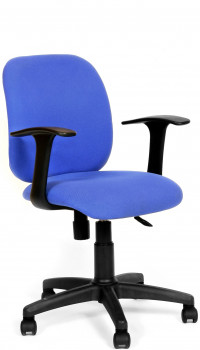 Кресло офисное CHAIRMAN 670 Ткань С C-17 Синяя
