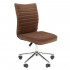 Кресло офисное CHAIRMAN HOME 033 Ткань велюр коричневый/Т-14