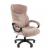 Кресло руководителя CHAIRMAN HOME 401 Ткань велюр темно-бежевый