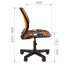 Кресло детское CHAIRMAN KIDS 112 BLACK Ткань CRAZY/TW-66