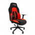 Игровое кресло CHAIRMAN GAME 11 Ткань комбинированная черно/красный