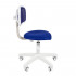 Кресло детское CHAIRMAN 250 WHITE Ткань TW TW-10/TW-05  синий