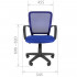 Кресло офисное CHAIRMAN 698 BLACK Ткань TW Красный TW-19